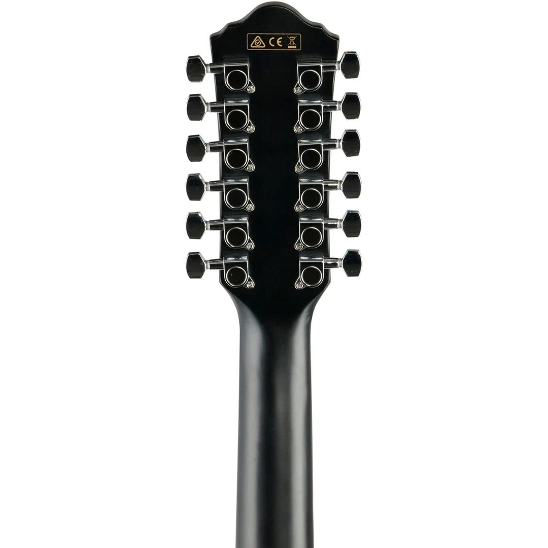 12-струнная электроакустическая гитара Ibanez AEG5012-BKH