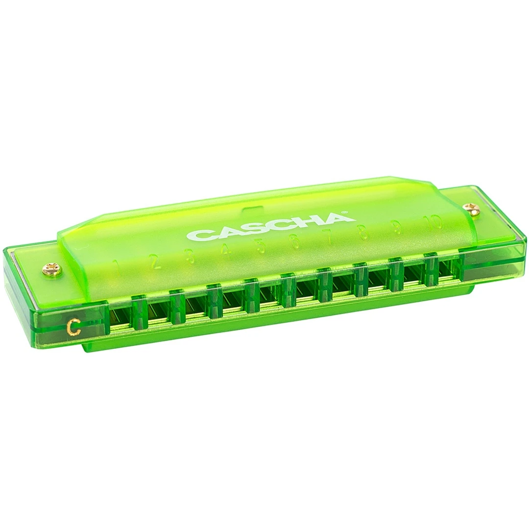 Губная гармошка Cascha HH 2274 Fun Blues C Green