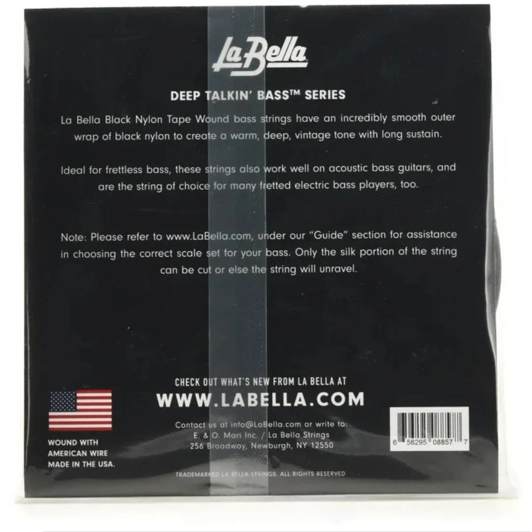 Струны для бас-гитары La Bella 750N 50-105