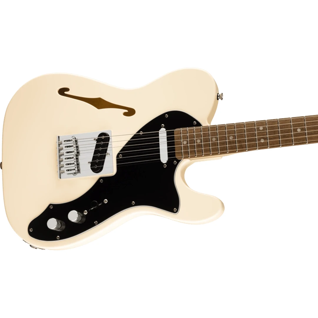 Полуакустическая гитара Fender Squier Affinity Telecaster Thinline LRL BPG Olympic White
