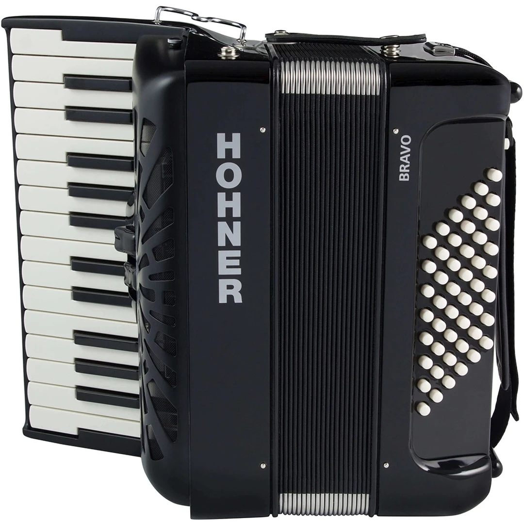 Аккордеон Hohner Bravo II 48 Black