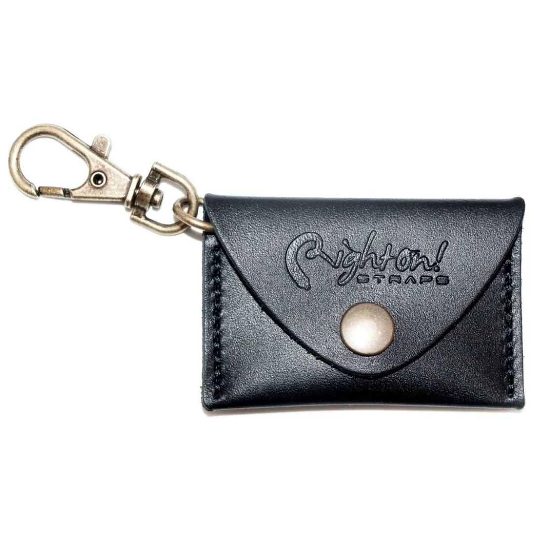 Держатель для медиаторов RightOn Straps Keychain Pick Pouch Black