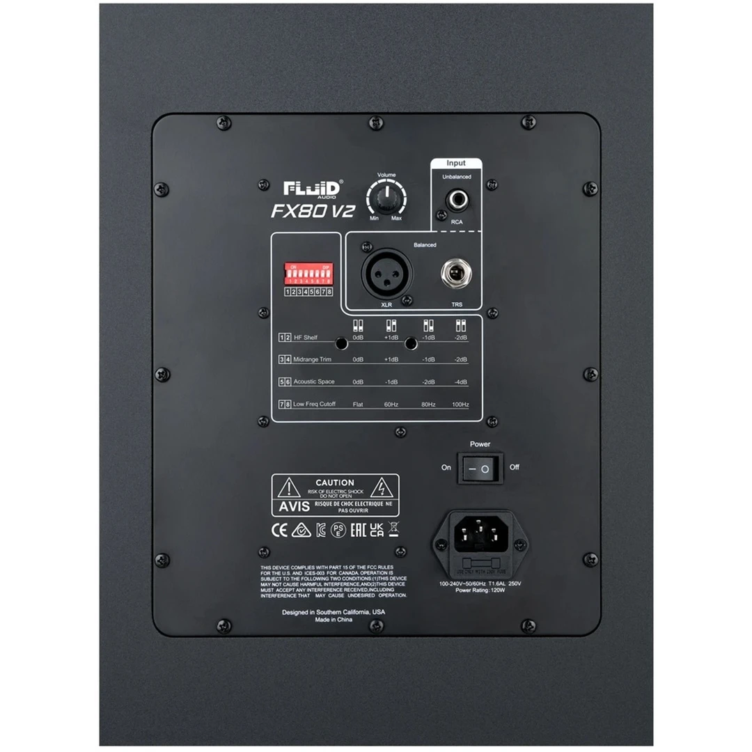Студийный монитор Fluid Audio FX80 V2
