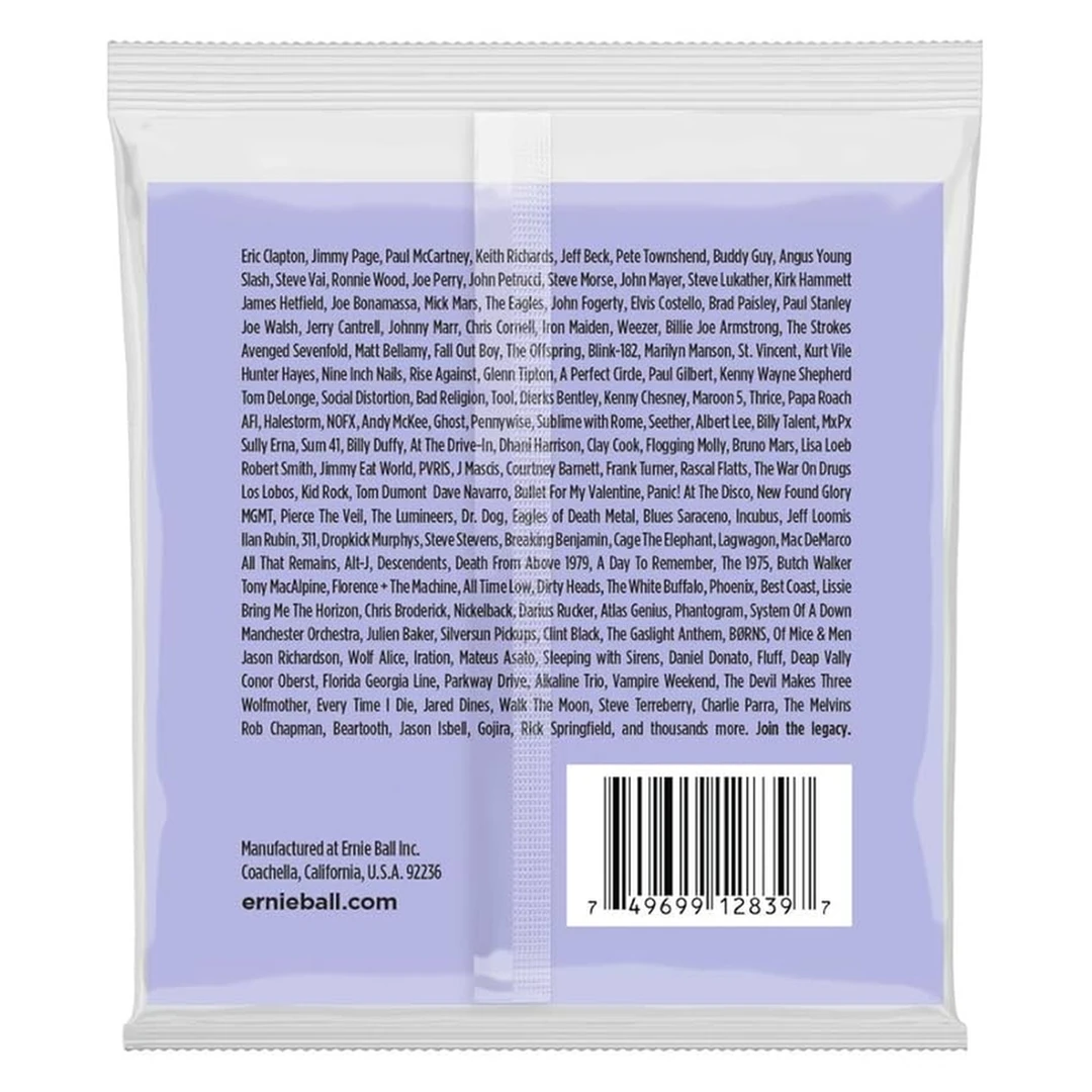 Струны для электрогитары баритон Ernie Ball 2839 Nickel Bass Baritone SS Slinky 6 13-72