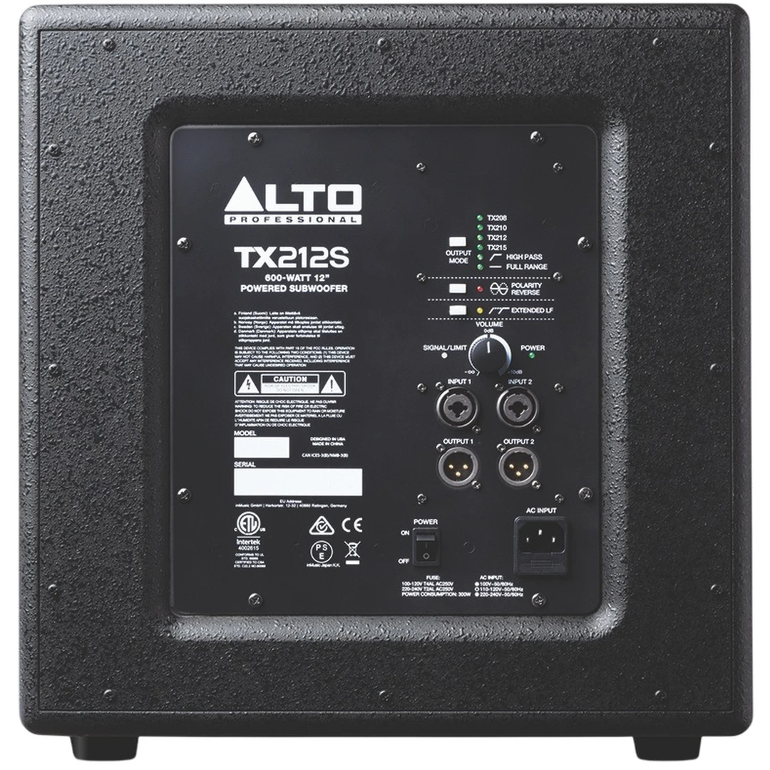 Сабвуфер Alto TX212S