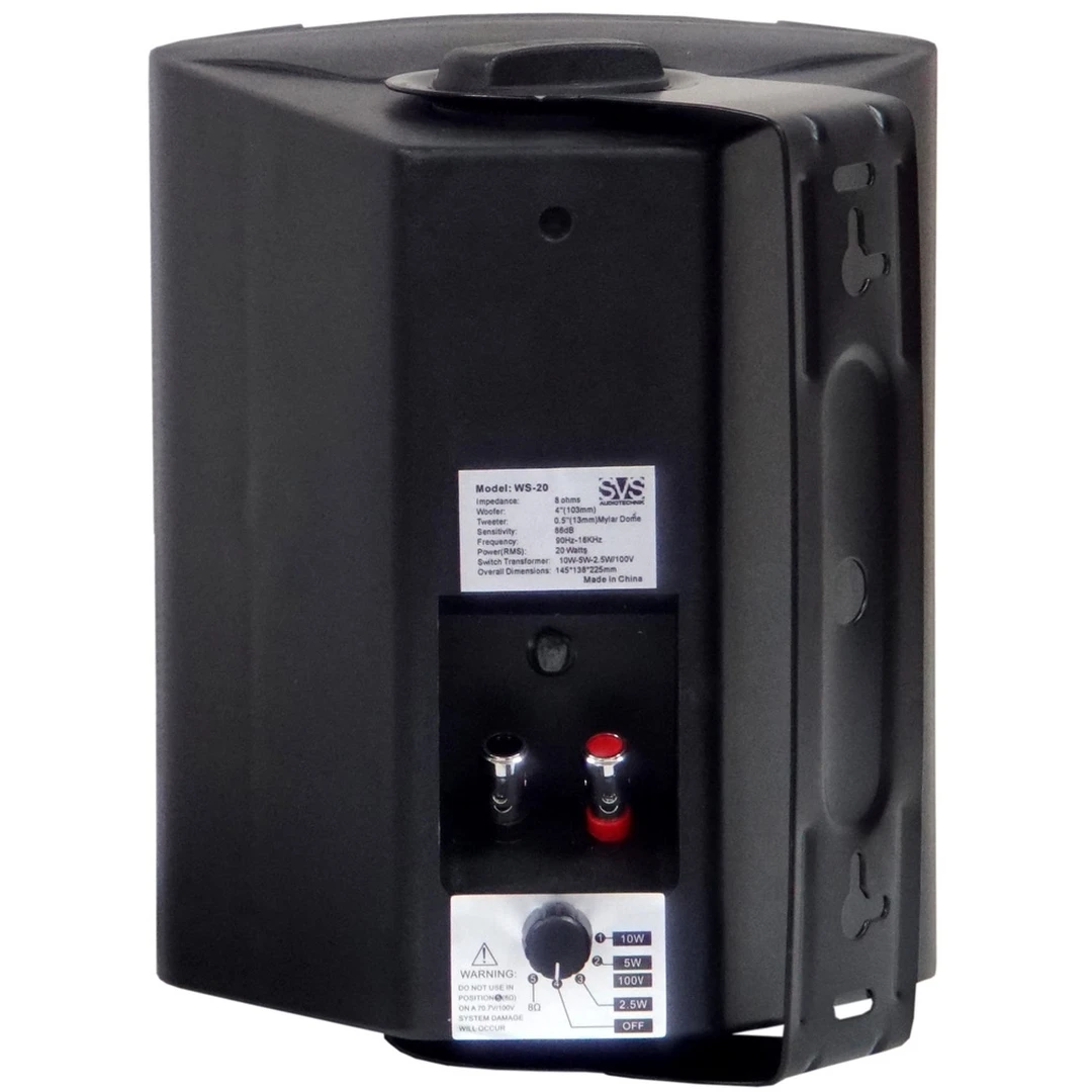 Пассивная акустическая система SVS Audiotechnik WS-20 Black