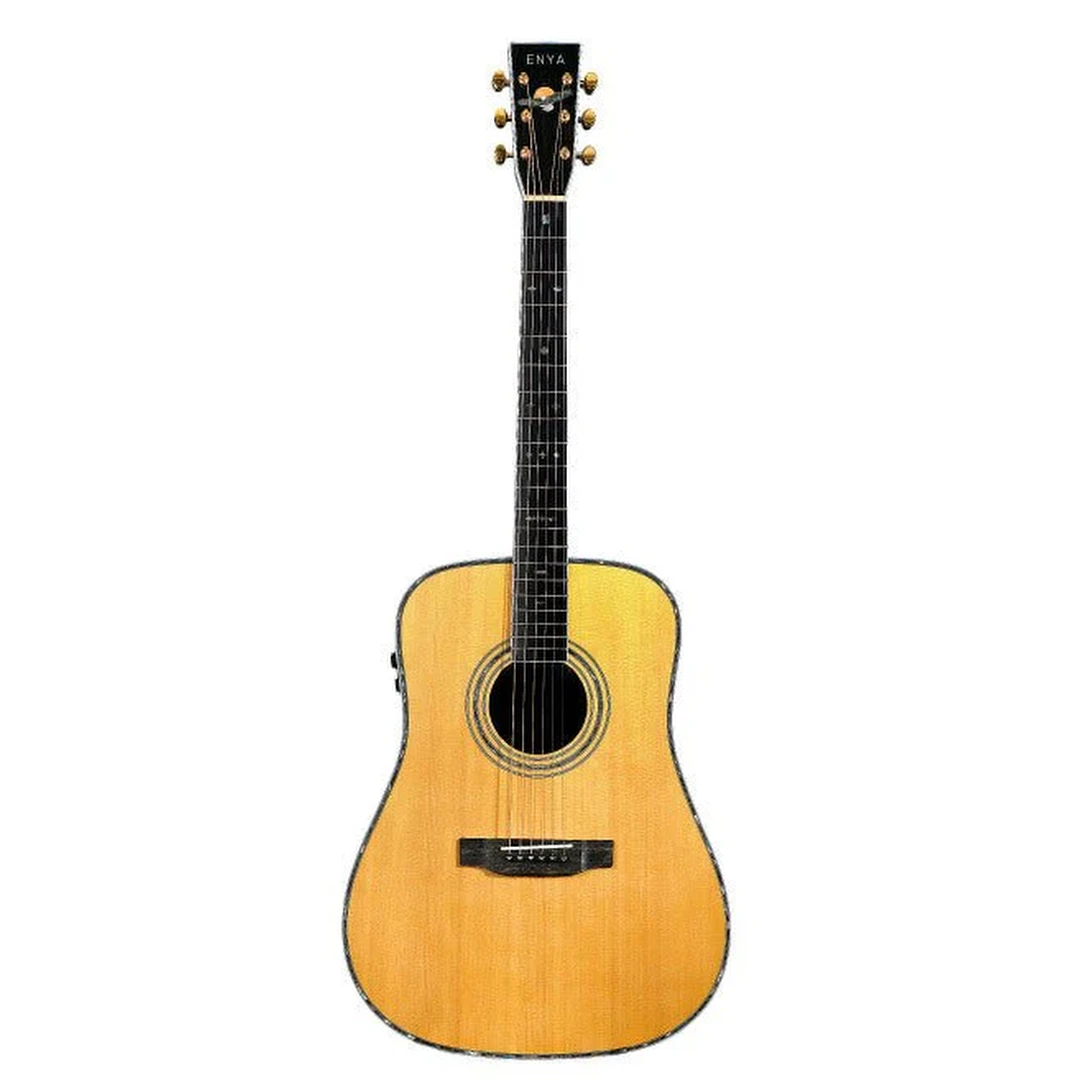 Трансакустическая гитара Enya T-10S DE + набор аксессуаров
