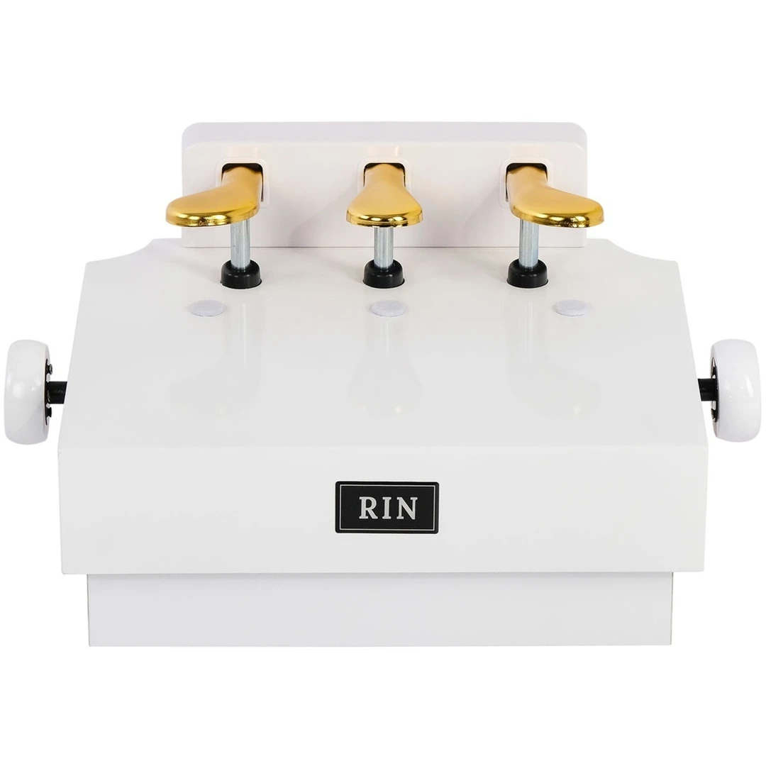 Подставка-удлинитель педалей для пианино Rin LB-P3WH
