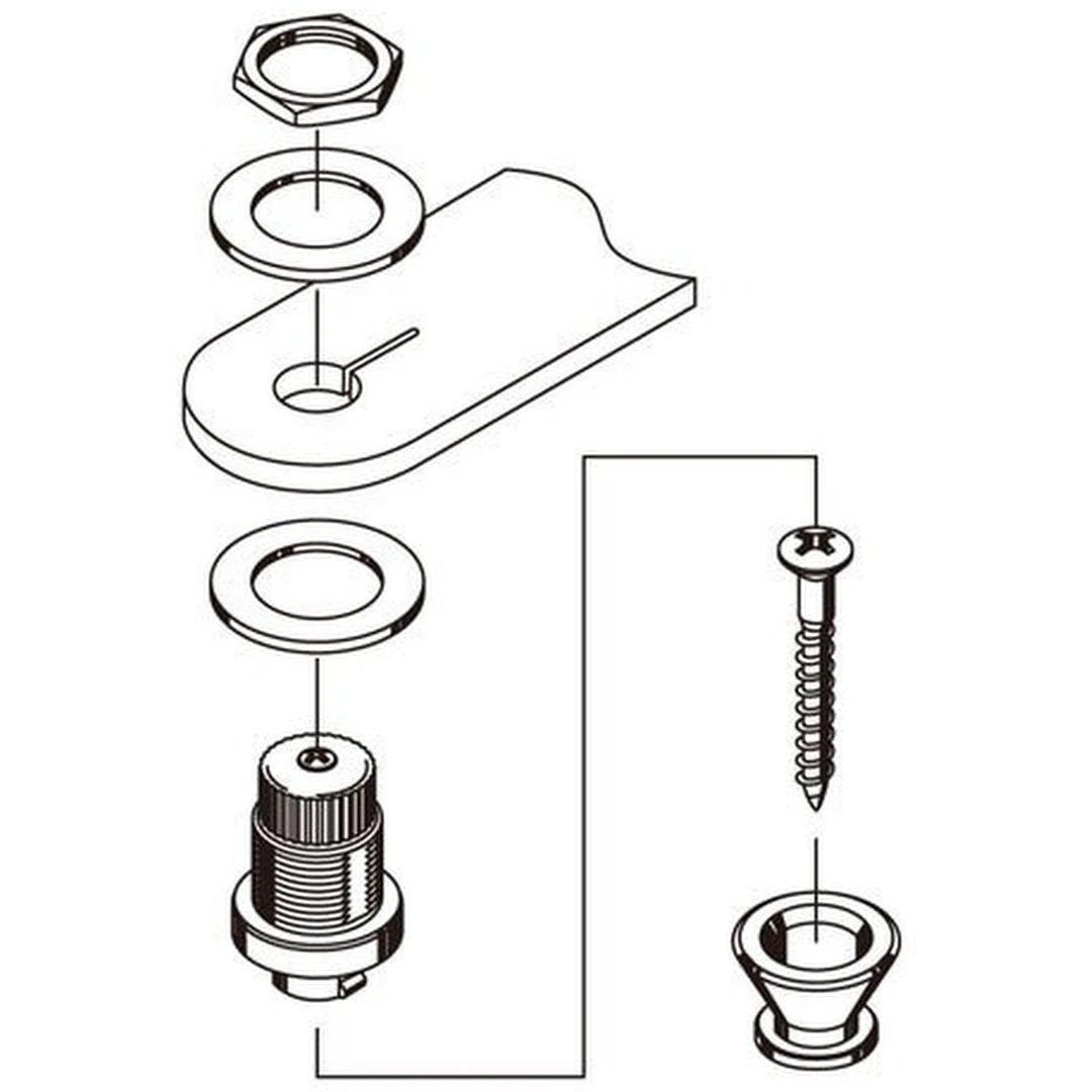 Стреплок Gotoh EPR-2 CK