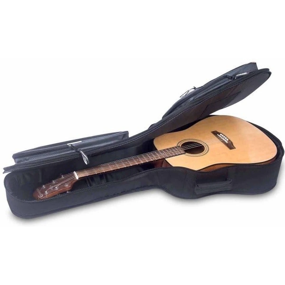 Чехол для акустической гитары Crossrock CRSG206DBKGY