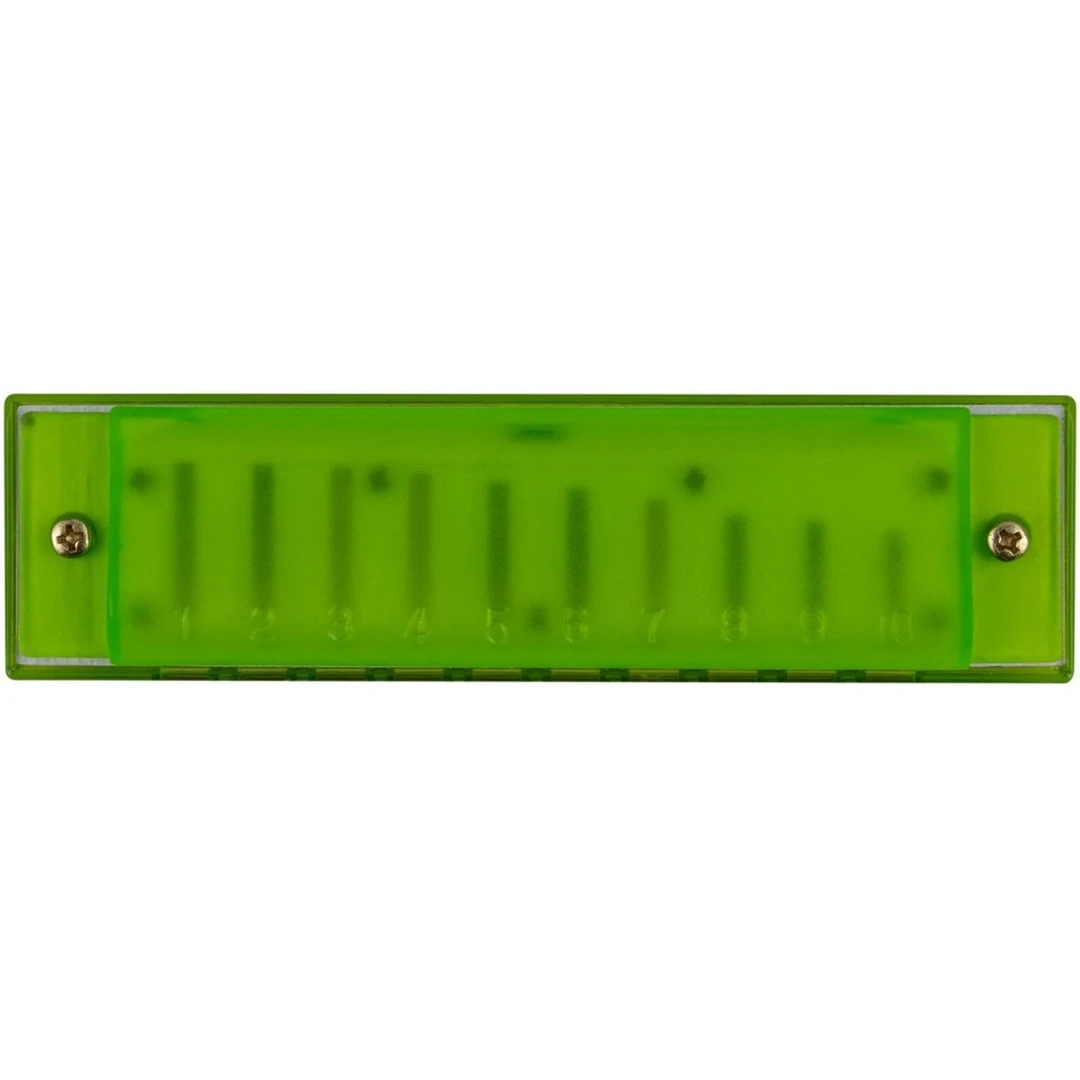 Губная гармошка Bee DF10A-3 Green