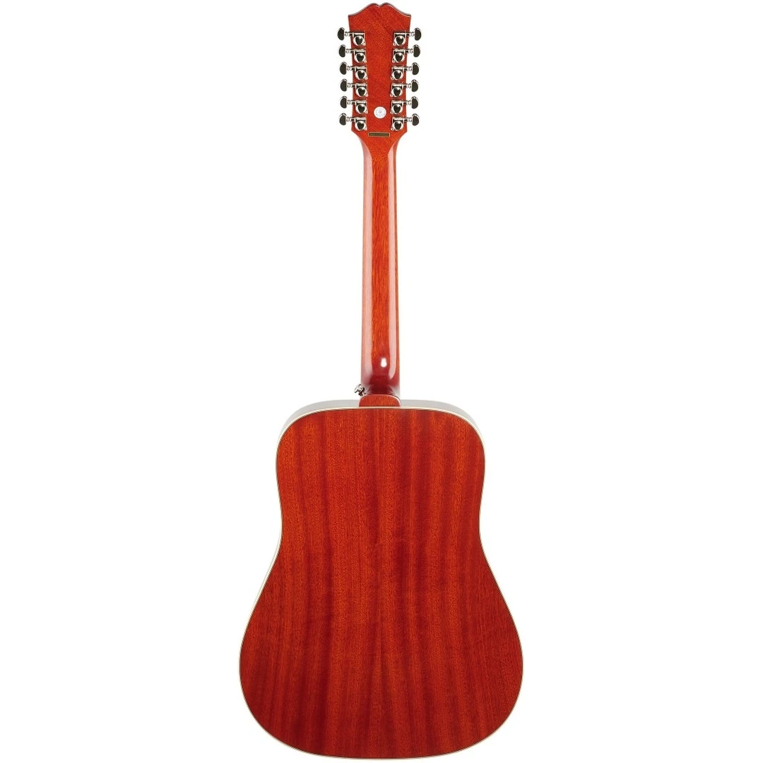 12-струнная электроакустическая гитара Epiphone Hummingbird 12-String Aged Cherry Sunburst