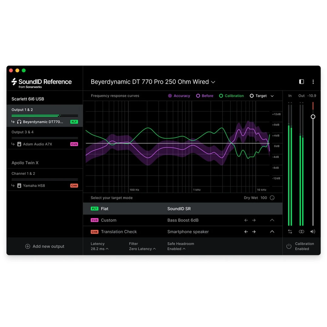 Программное обеспечение Sonarworks SoundID Reference for Headphones
