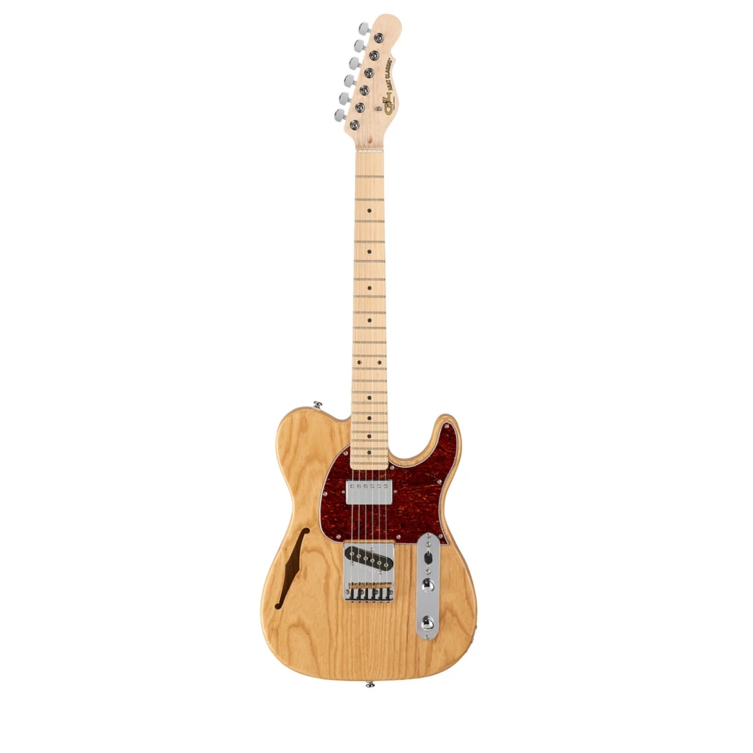 Полуакустическая гитара G&amp;L Tribute ASAT Classic Bluesboy Semi-Hollow Natural Ash MP