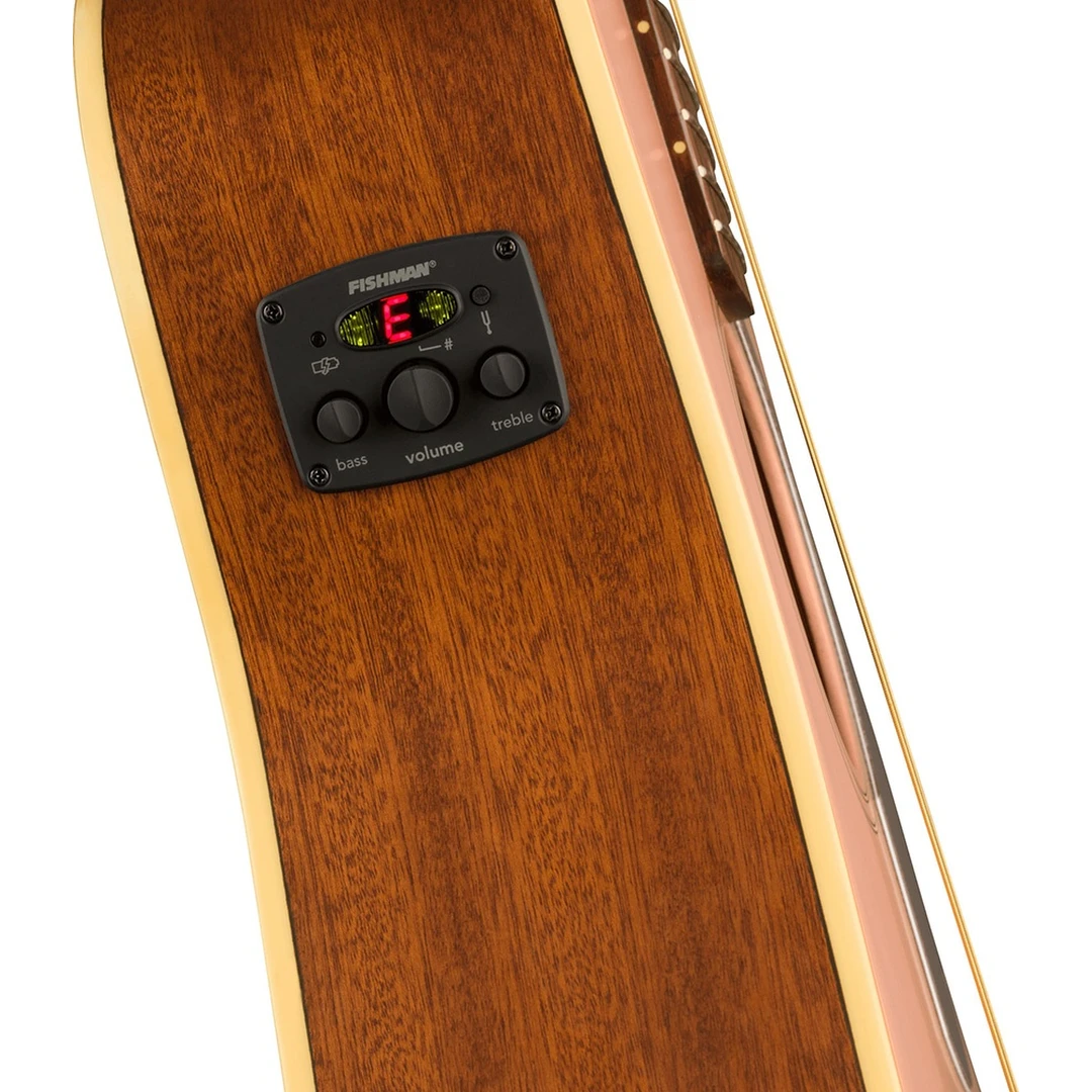 Электроакустическая гитара Fender Malibu Player Limited Edition Shell Pink