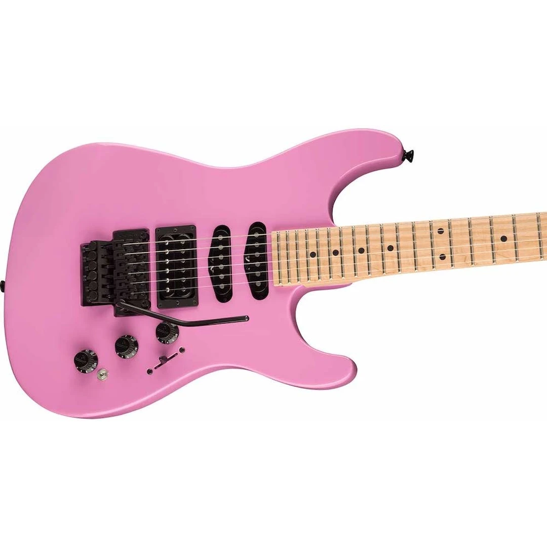 Электрогитара Fender Limited Edition HM Strat MN Flash Pink