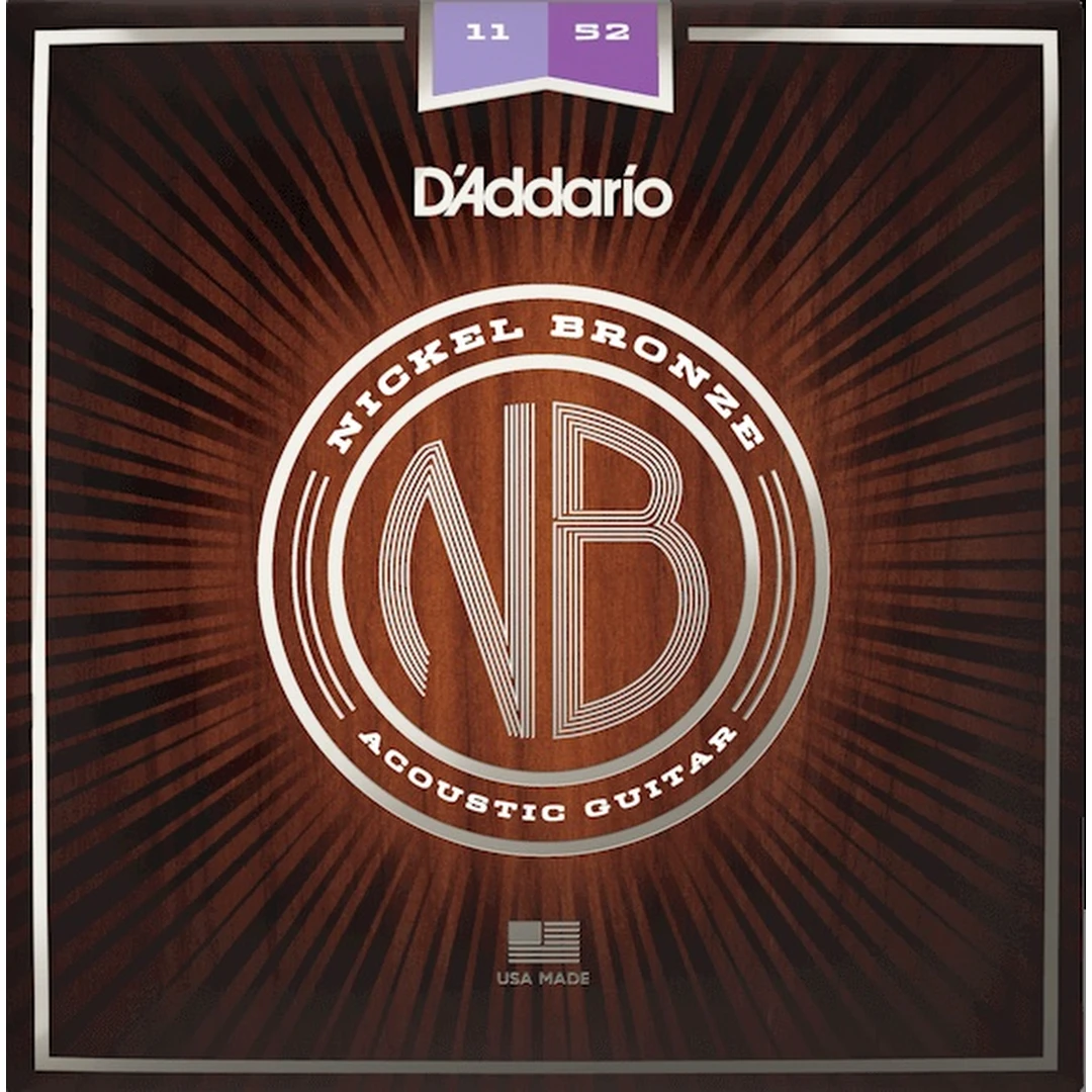 Струны для акустической гитары D’Addario NB1152 11-52