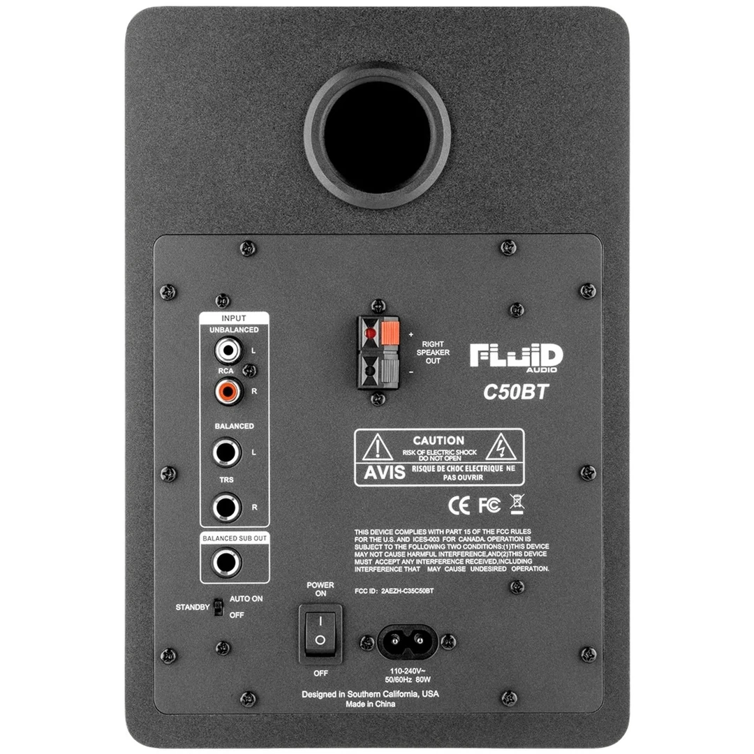 Студийные мониторы Fluid Audio C50BT