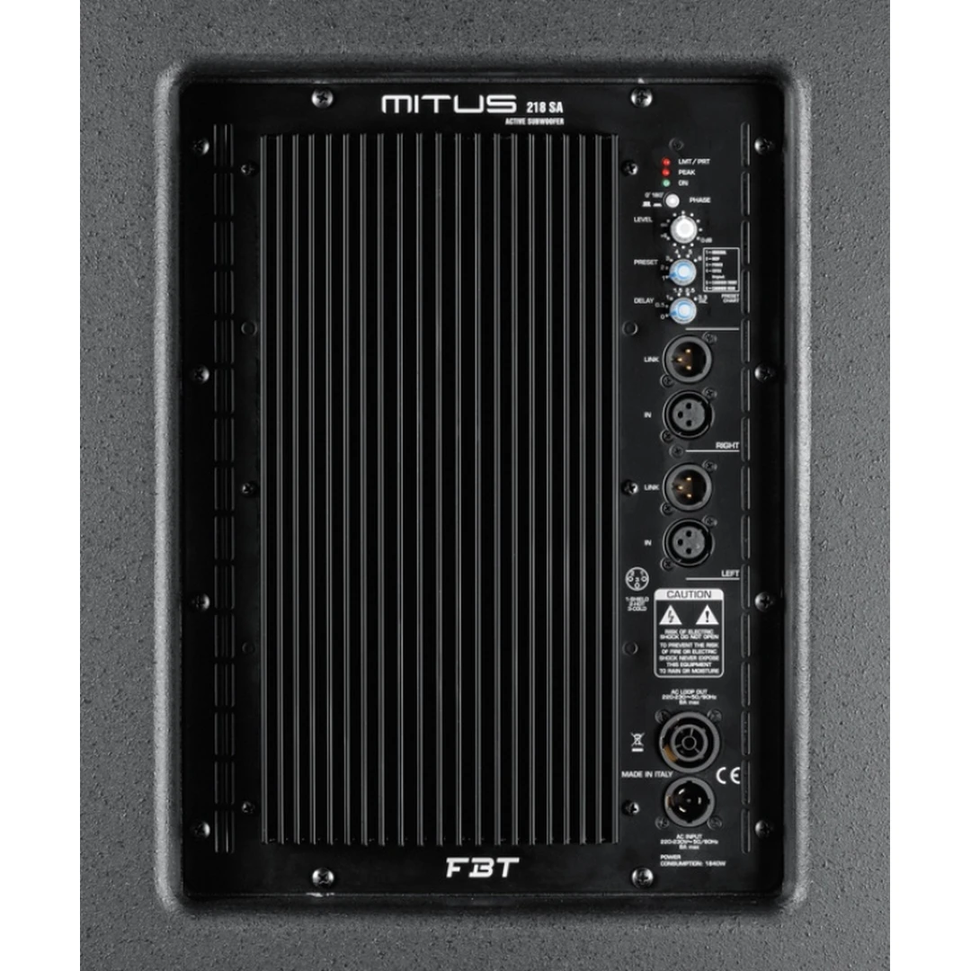 Сабвуфер FBT MITUS 218SA