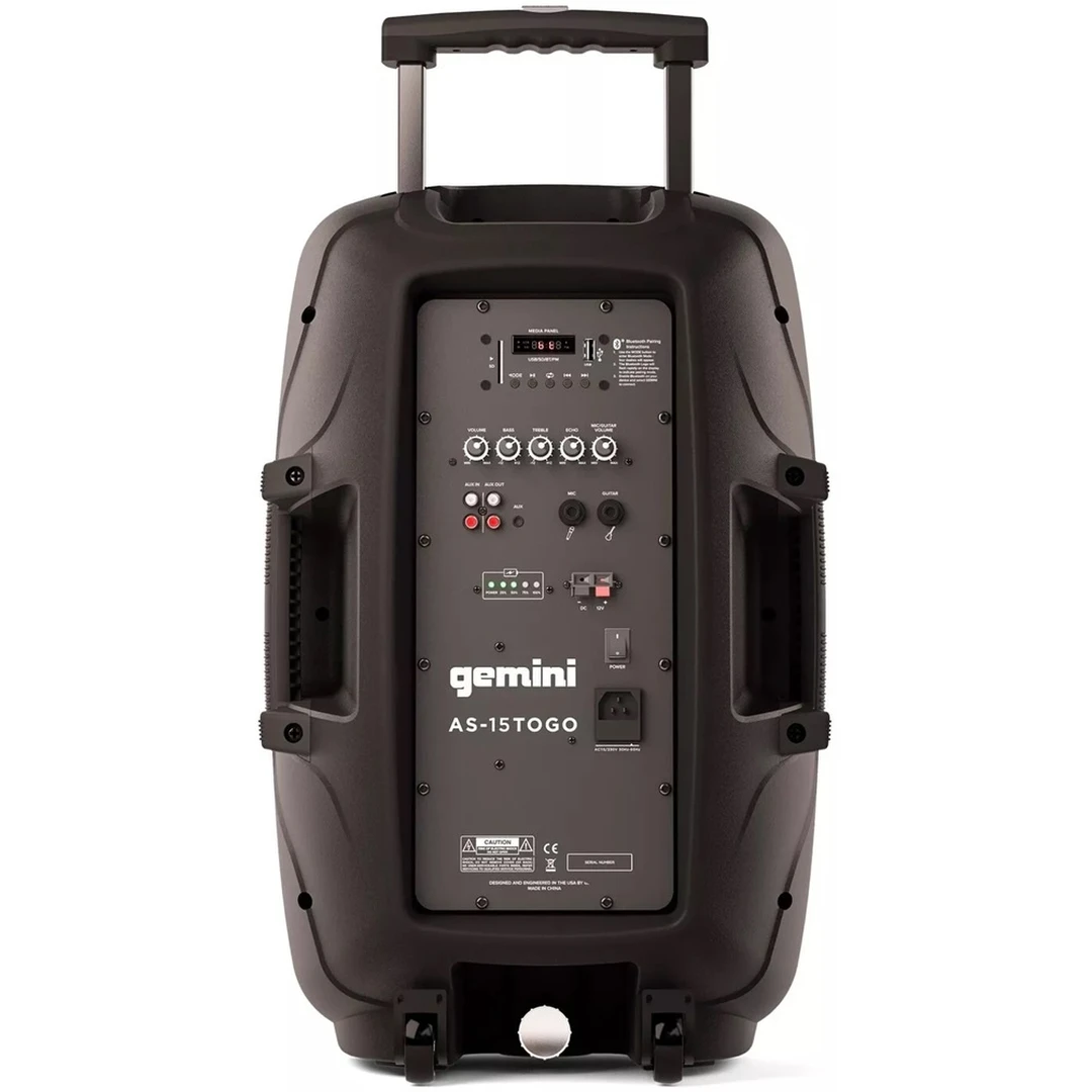 Портативная акустическая система Gemini AS-15TOGO