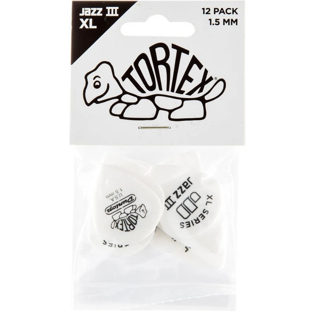 Набор медиаторов Dunlop 498P1.5 Tortex Jazz III XL