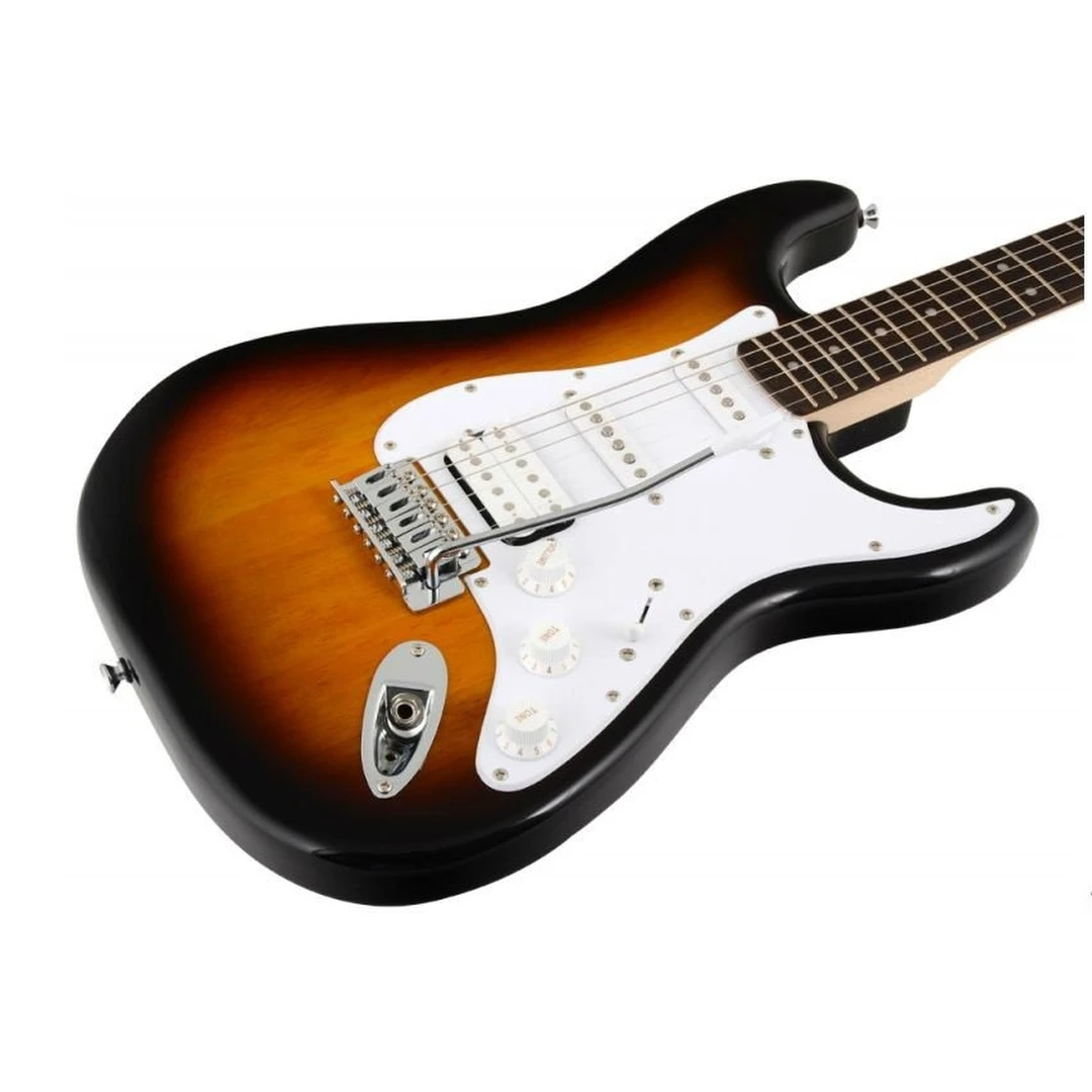 Электрогитара Fender Squier Bullet Stratocaster With Tremolo HSS LRL Brown Sunburst