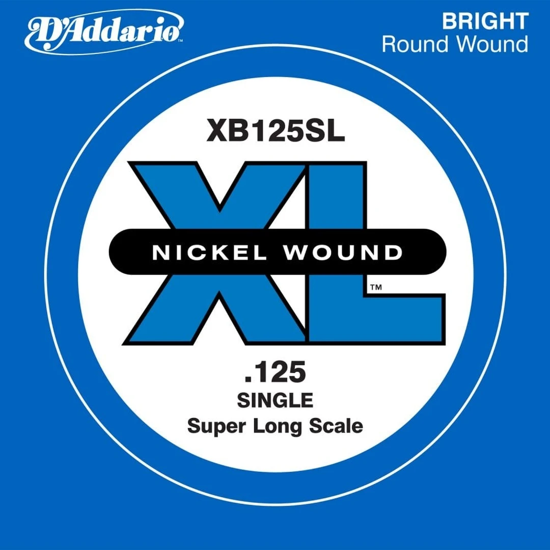 Струна для бас-гитары D'Addario XB125SL Nickel Wound