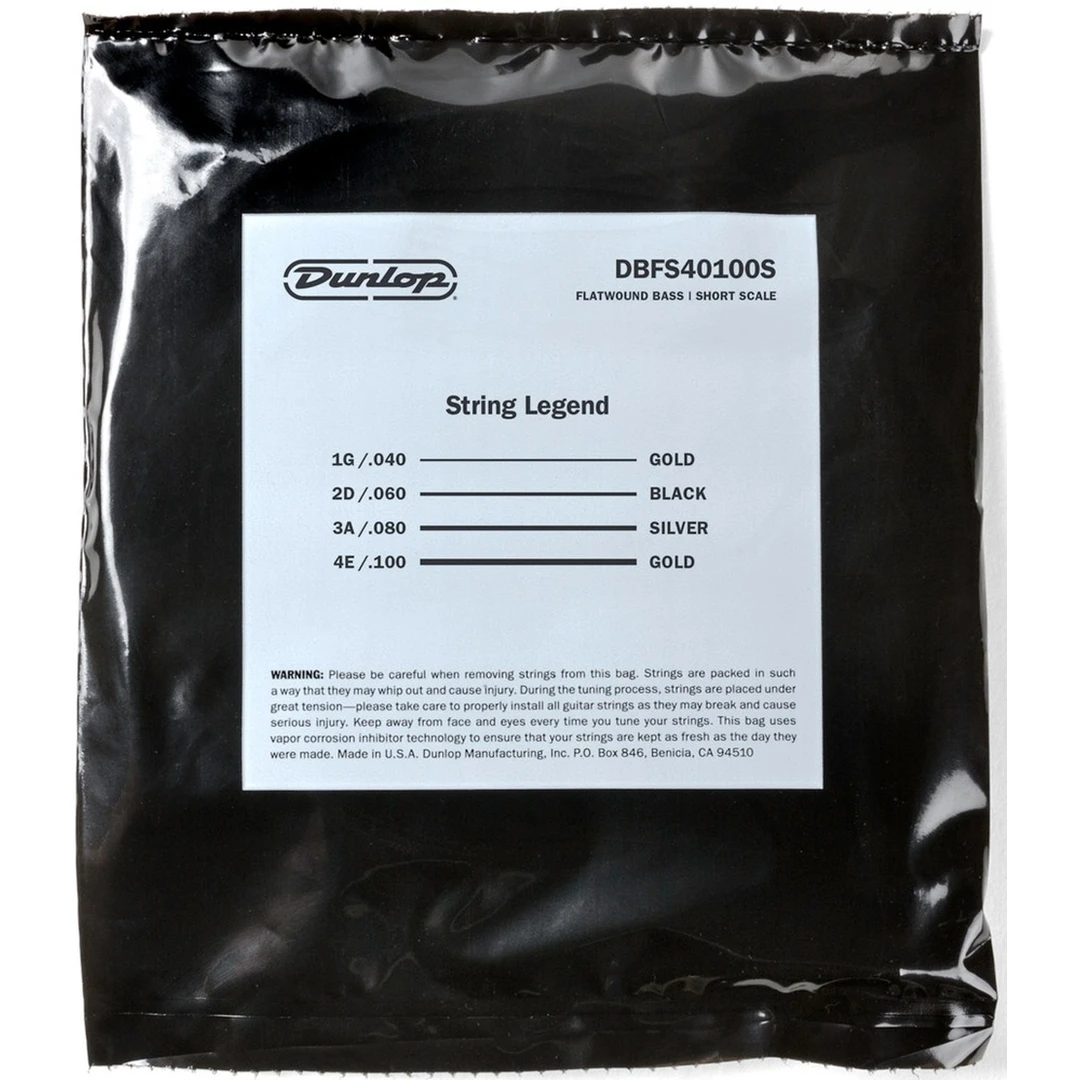 Струны для бас-гитары Dunlop DBFS40100S 40-100