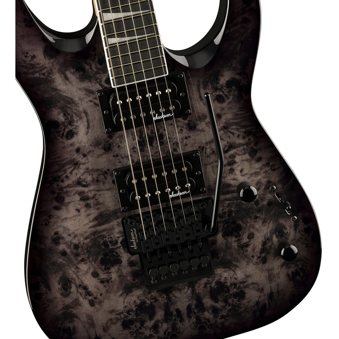 Электрогитара Jackson JS32 JS Series Dinky DKAP Transparent Black