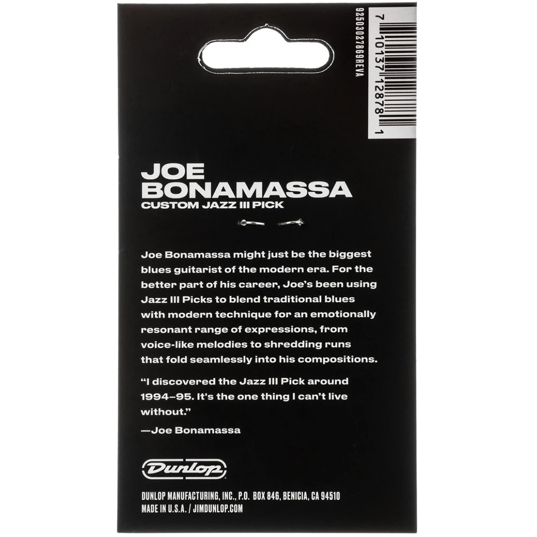 Набор медиаторов Dunlop PVP121 Bonamassa Variety Pick Pack