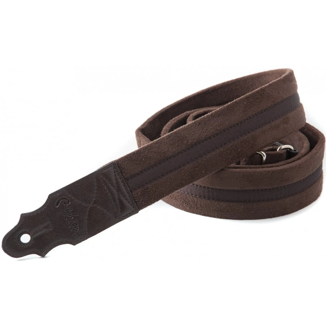 Ремень для гитары RightOn Straps Ready Standard Plus Plain Brown