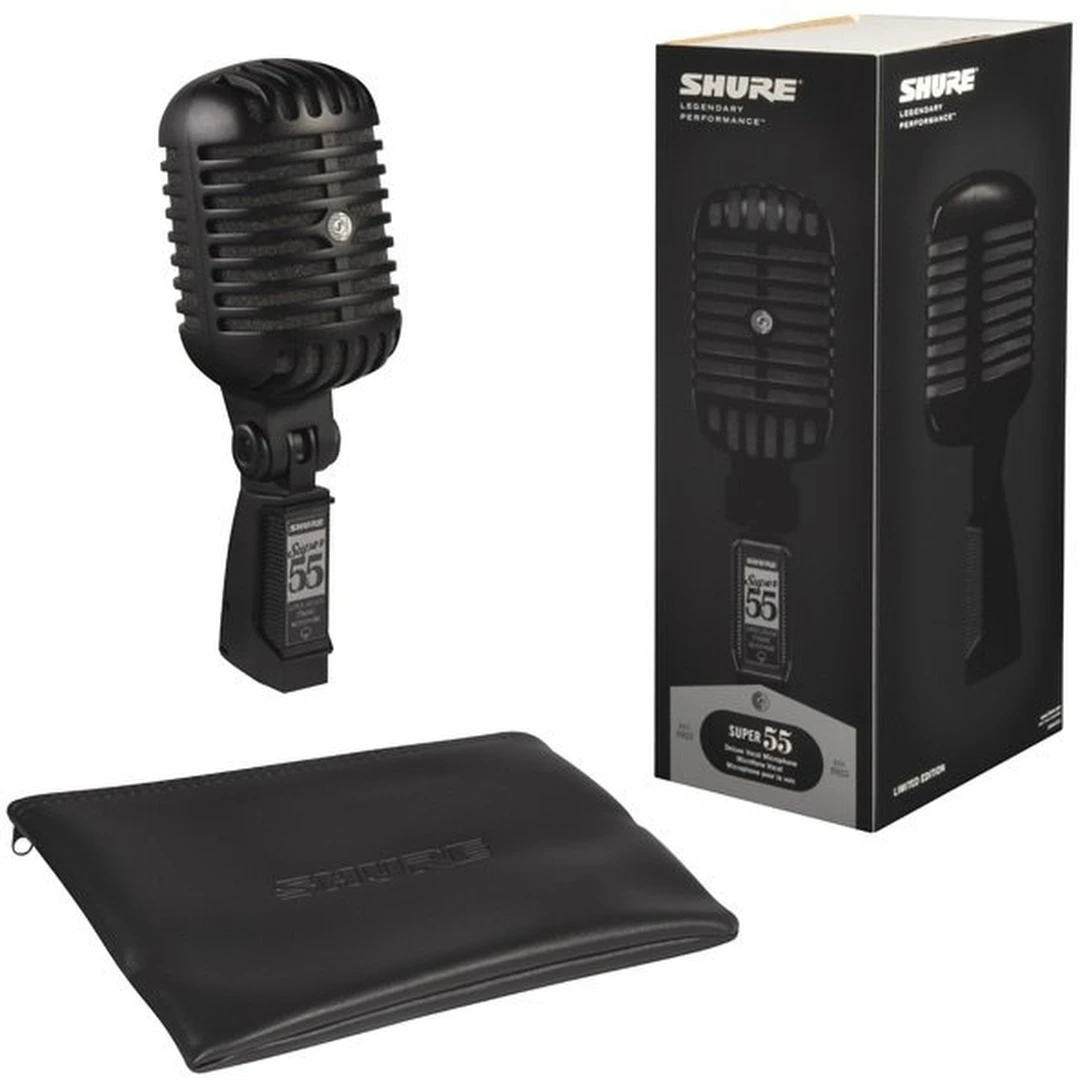 Микрофон Shure Super 55 Deluxe Pitch Black Edition