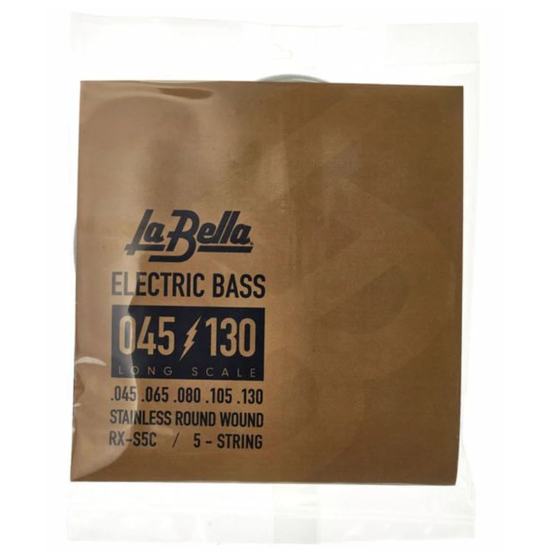 Струны для бас-гитары La Bella RX-S5B 45-125