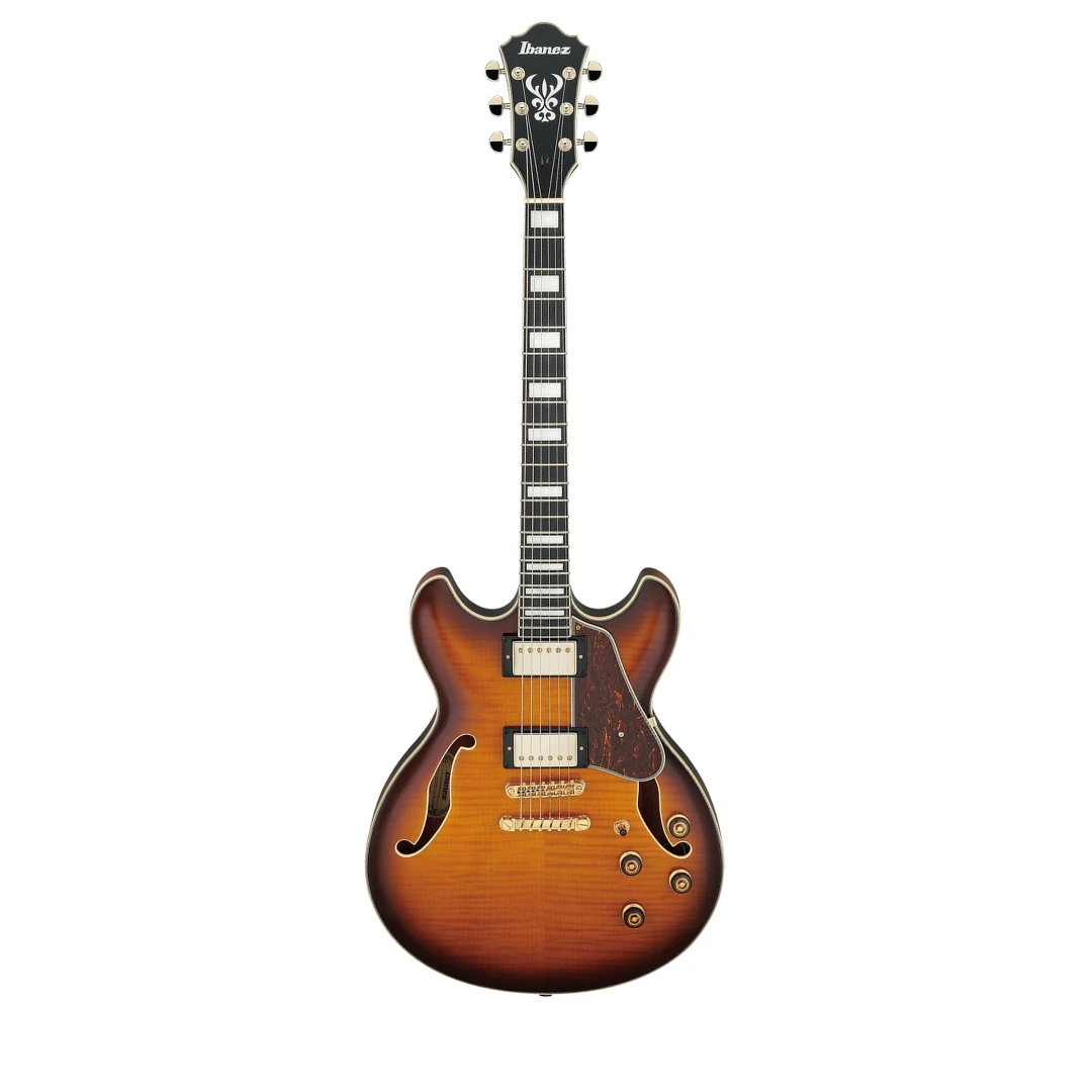 Полуакустическая гитара Ibanez AS93FM-VLS