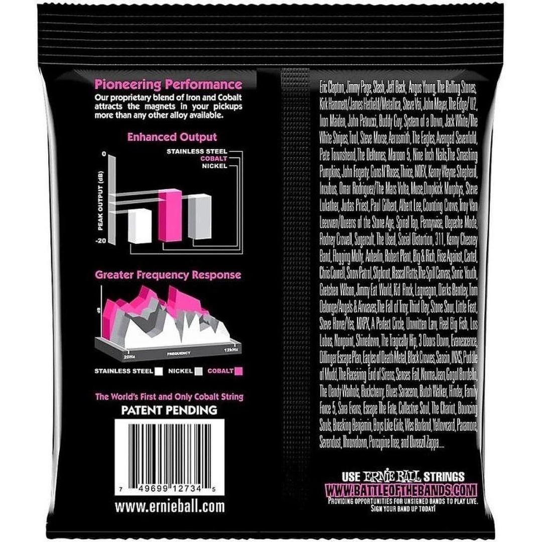 Струны для бас-гитары Ernie Ball 2734 Cobalt 45-100