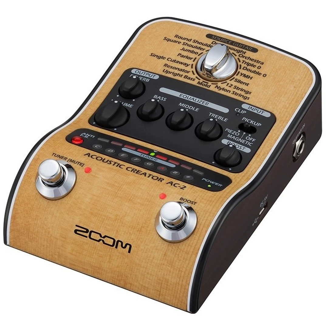 Процессор для акустической гитары Zoom AC-2 Acoustic Creator