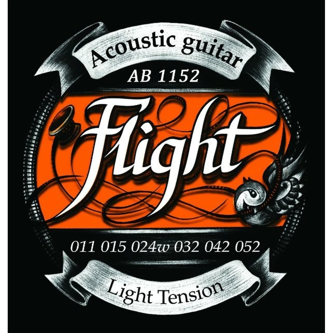 Струны для акустической гитары Flight AB1152