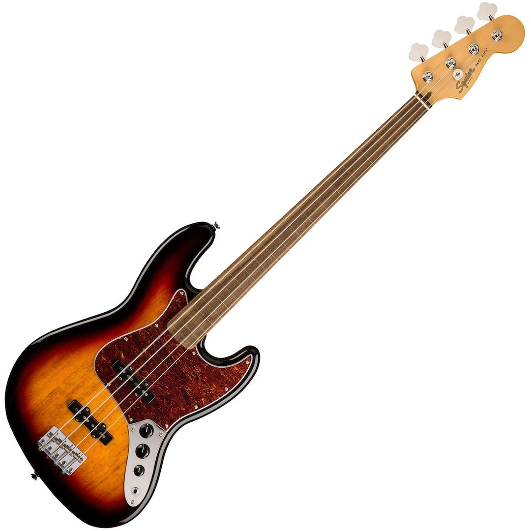 Бас-гитара Fender Squier Classic Vibe '60s Jazz Bass Fretless LRL 3-Color Sunburst