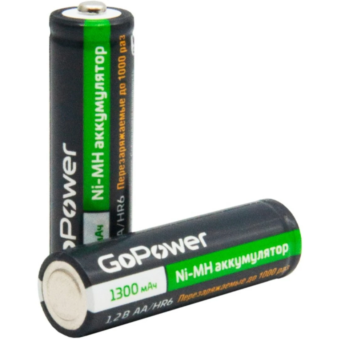 Аккумуляторы GoPower 00-00018318 AA/HR6 Ni-MH
