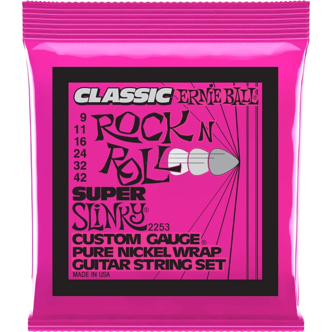 Струны для электрогитар Ernie Ball 2253 9-42