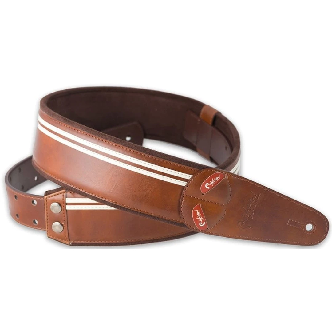 Ремень для гитары RightOn Straps Steady Mojo Race Brown