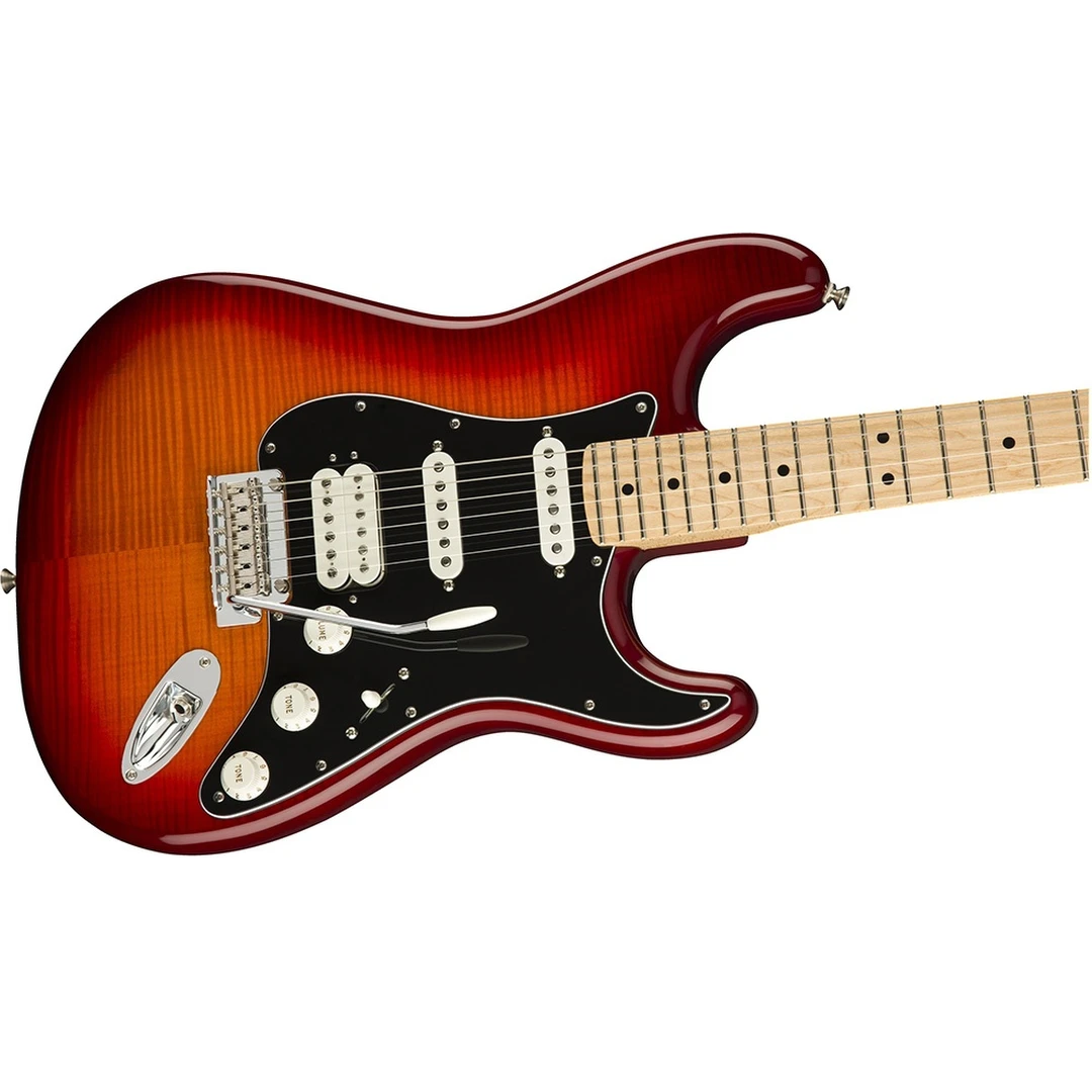 Электрогитара Fender Player Stratocaster HSS Plus Top MN Aged Cherry Burst