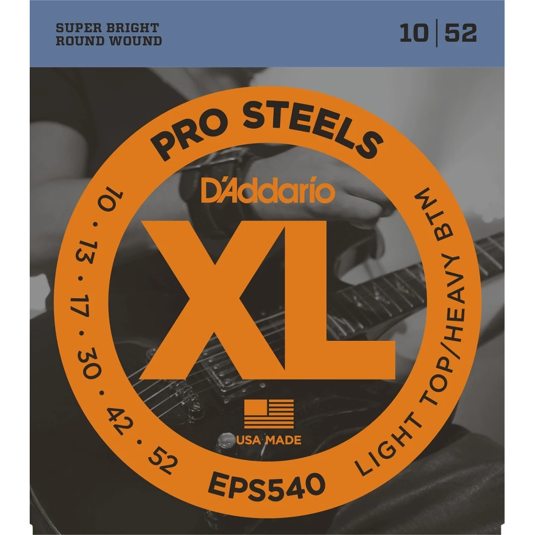 Струны для электрогитары D'Addario EPS540 10-52