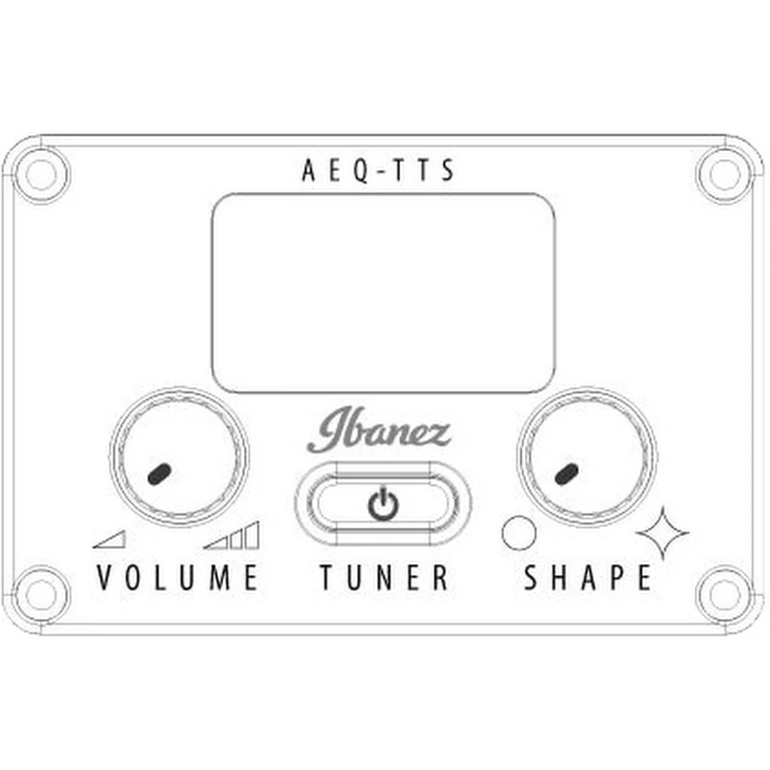 12-струнная электроакустическая гитара Ibanez AEG5012-BKH
