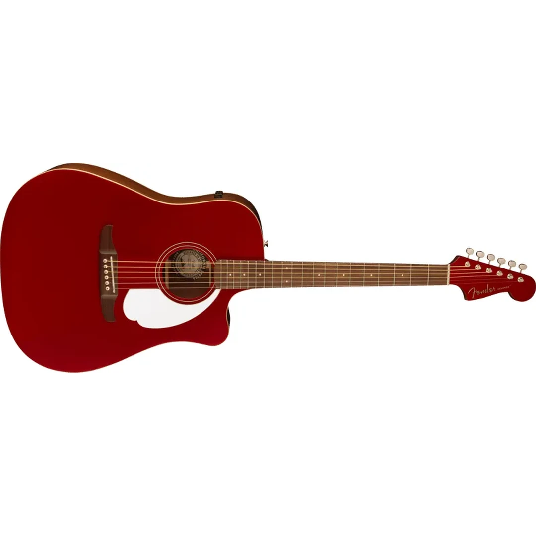 Электроакустическая гитара Fender Redondo Player Candy Apple Red
