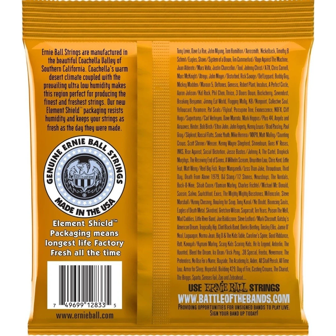 Струны для бас-гитар Ernie Ball 2833 45-105 4-String