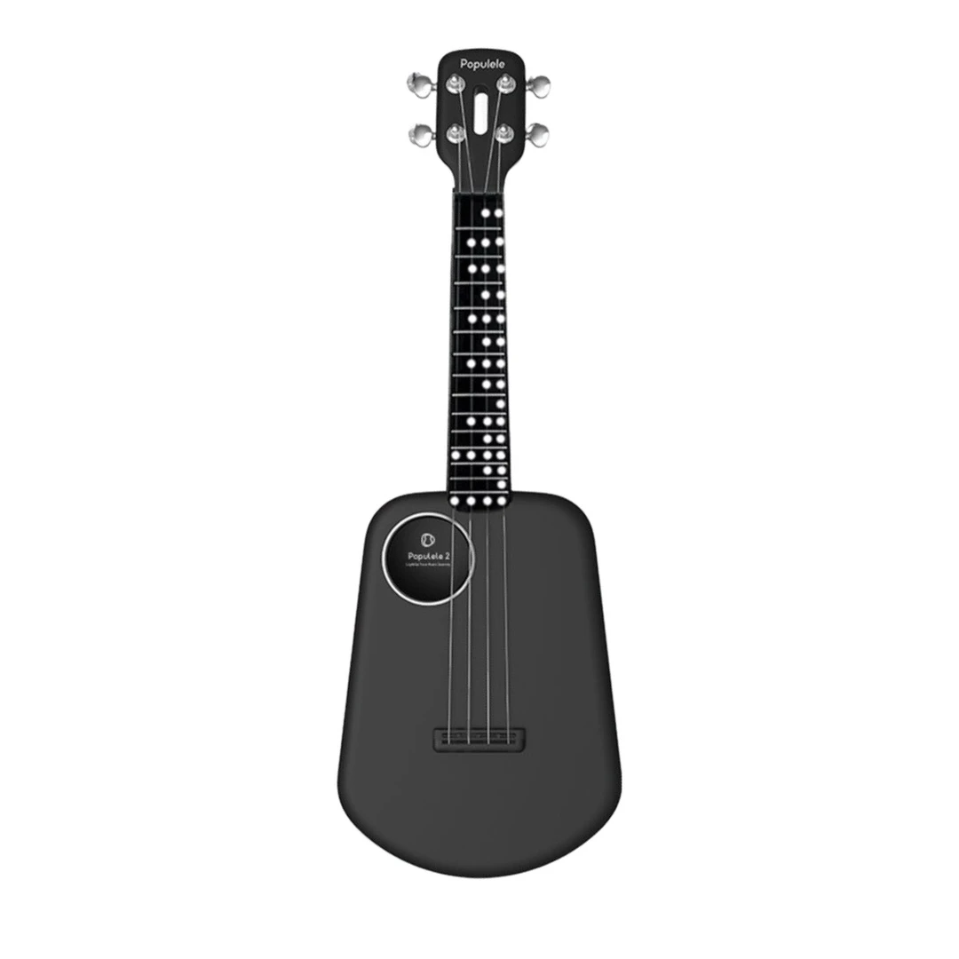 Укулеле PopuMusic Populele 2 Smart Ukulele Carbon Fiber Edition Black