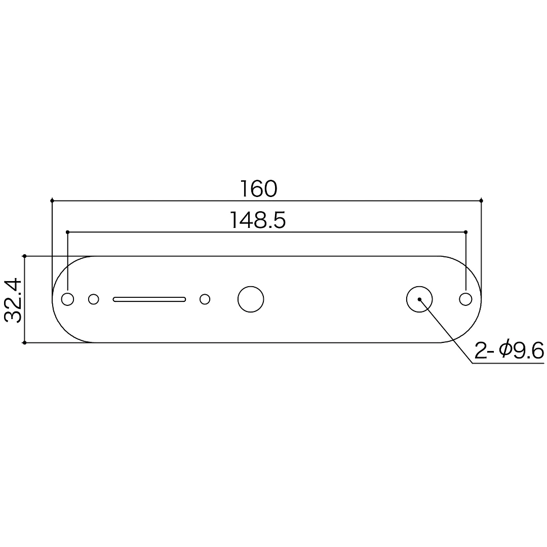 Панель для телекастера Gotoh CP-10 C