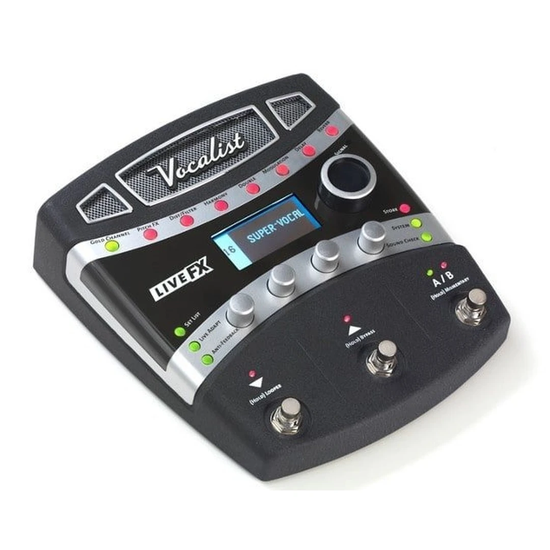 Вокальный процессор Digitech Vocalist Live FX