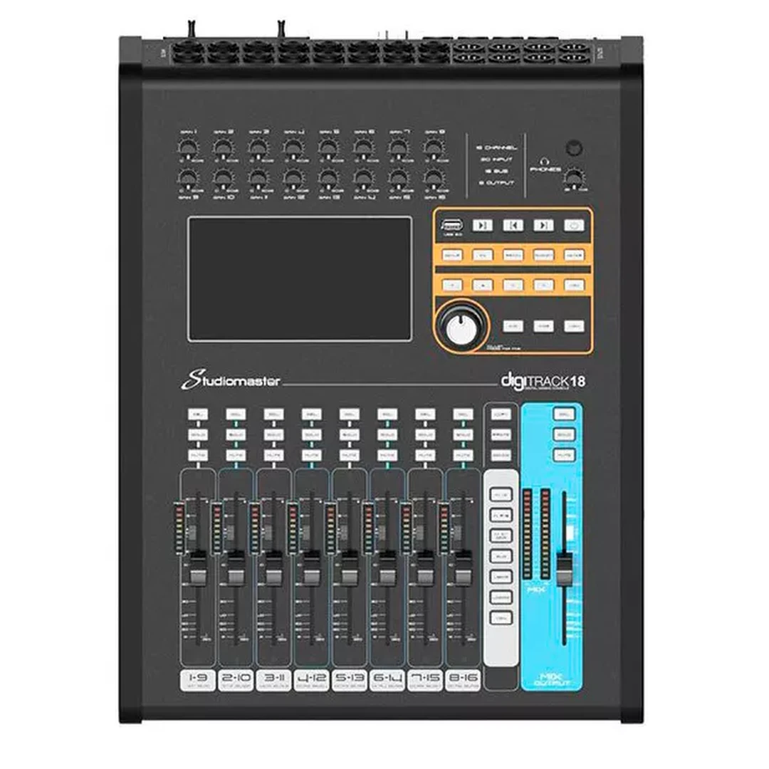 Цифровой микшерный пульт Studiomaster DigiTrack 18